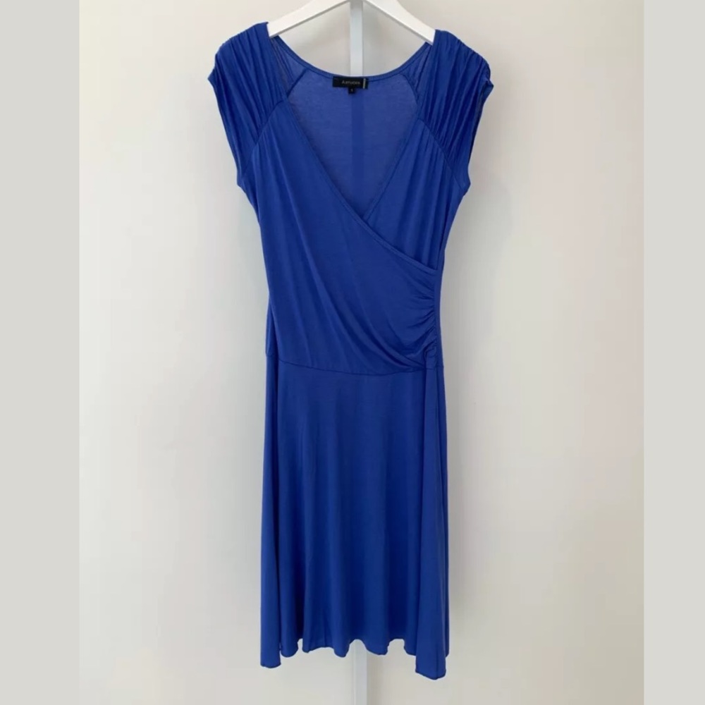 ASTUCES BLUE DRESS MADE IN FRANCE SMALL NWOTS!